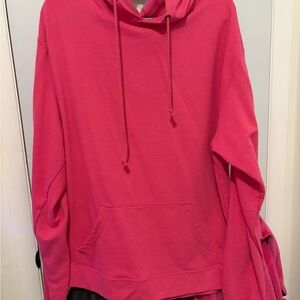 Hanes Women's Bright Pink Hoodie